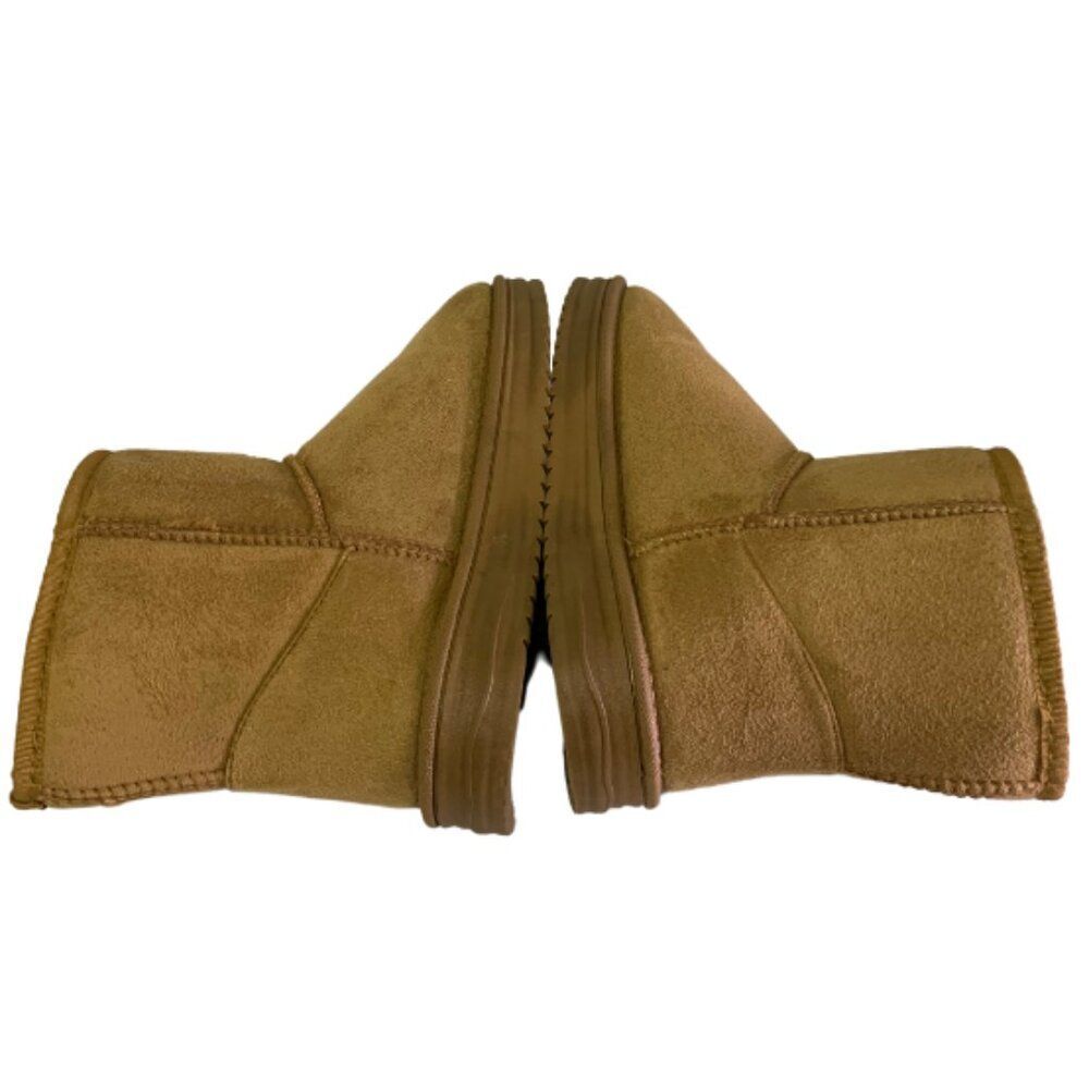 Cozy Ankle Snow Boots Winter Fashion Suede Boots for Women / Brown - Picture 7 of 8